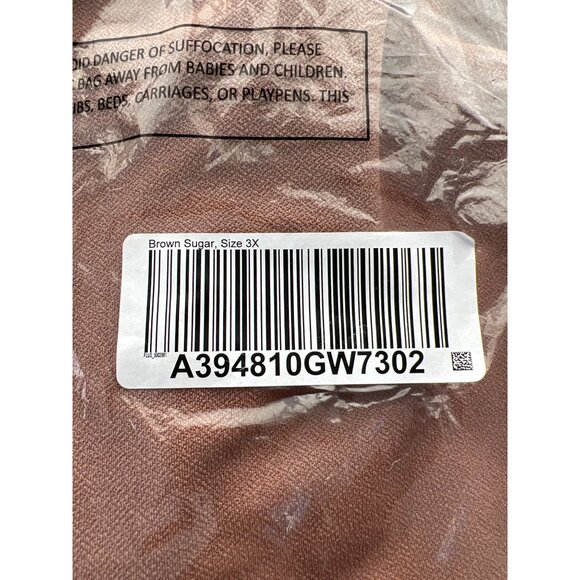 Isaac Mizrahi Live Regular Pebble Knit Wide Leg Pants Womens 3X Brown Sugar NEW - Picture 3 of 7